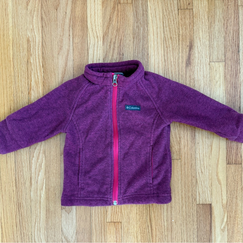 Columbia Kids' Purple Fleece Hoodie